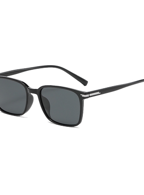 复古小框墨镜女高级感小脸款海边沙滩防紫外线近视太阳镜2026新款