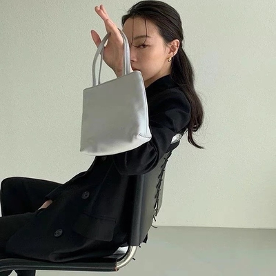 Hai手提撞色小时尚丝绸