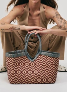 【定金】Vipera意大利品牌手工牛皮编织包