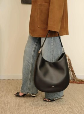 【吴昕同款】forms小众轻奢麂皮流浪包托特包女大容量单肩腋下包