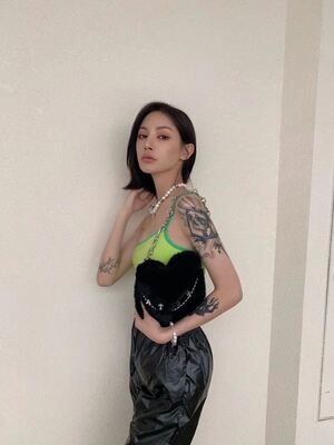 原创设计风兔毛手提包网红同款