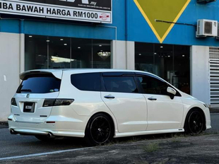 适用于本田奥德赛Rb3改装 日规塑料ABS大尾翼2009至2014年车装