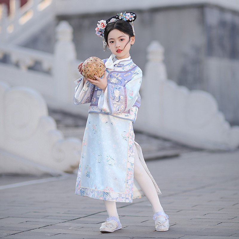 【相思意】汉服女童春秋装宝宝中唐装
