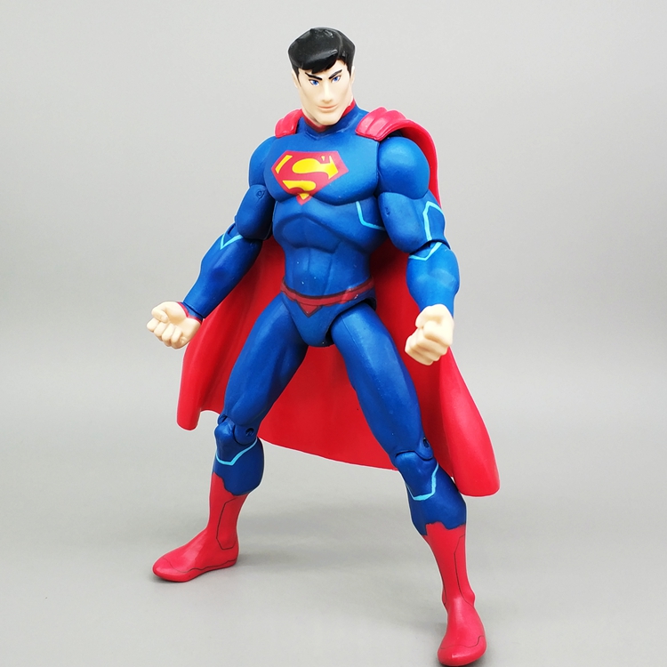 7寸蝙蝠侠超人之子超霸蝙蝠侠罗宾夜翼小丑毒液人可动人偶玩具
