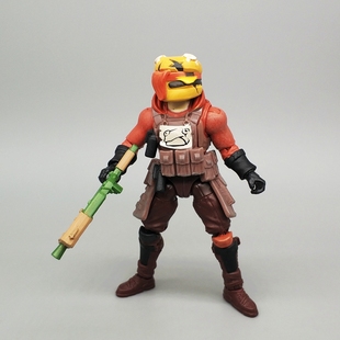 3.75寸堡垒之夜手办汉堡包特种部队可动人偶模型玩具机箱摆件