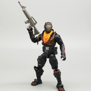 3.75寸堡垒之夜手办女忍者废铁兵人特种部队可动人偶模型夺宝奇兵