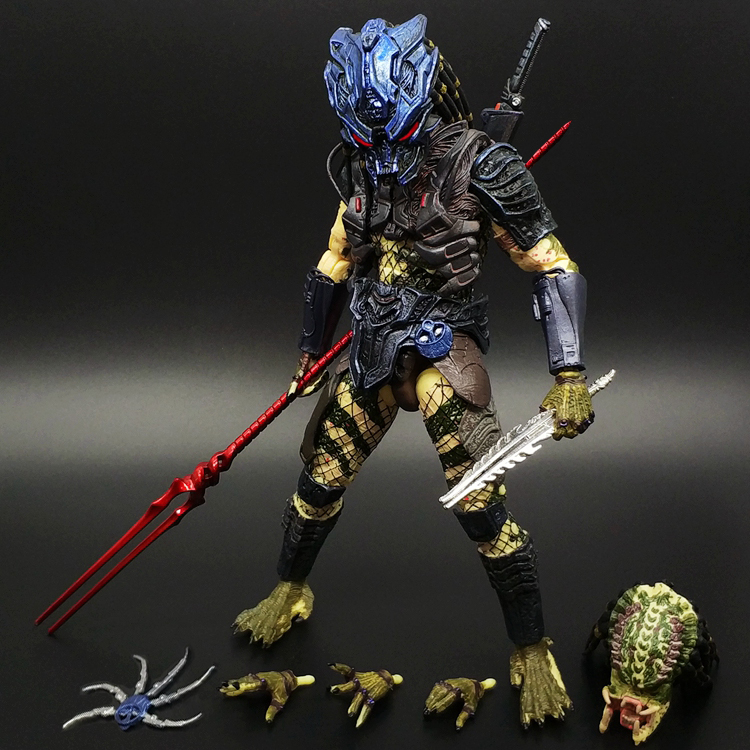 铁血战士手办重型迷失模型AVP异形狗凯尔特长老独狼可动人偶电影