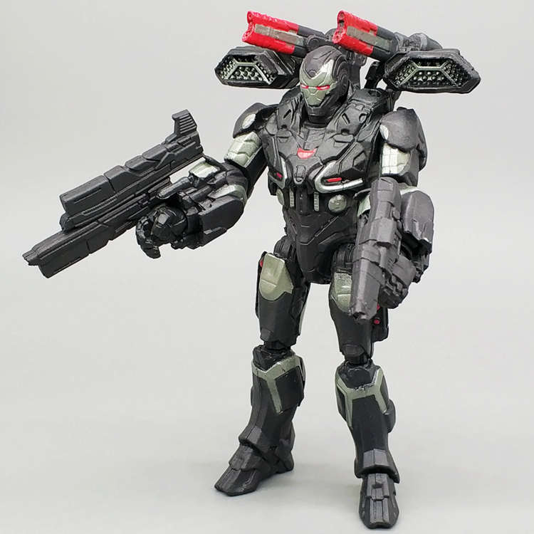 3.75寸战争机器模型钢铁侠手办可动人偶MK1男孩玩具生日礼物摆件