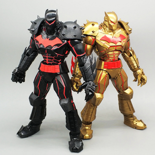 重甲蝙蝠侠手办超人漫画正义联盟可动人偶公仔 麦克法兰