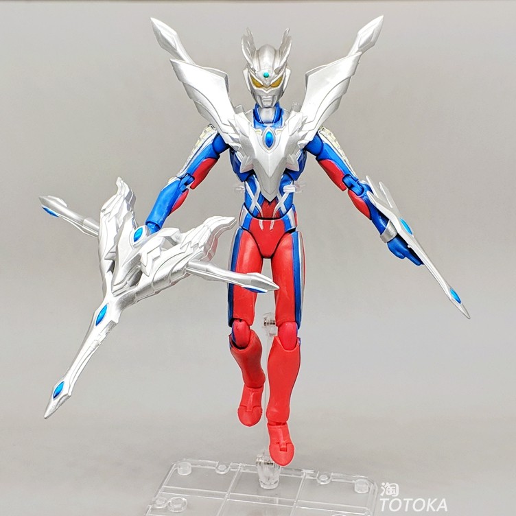 shf奥特曼手办初代捷德赛罗银河贝利亚可动人偶模型怪兽玩具摆件