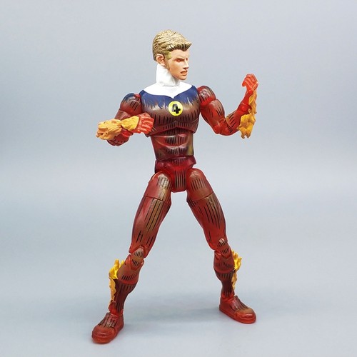 旧物情怀 6寸神奇4侠毁灭博士灭霸石头人水银侠可动人偶玩具模型