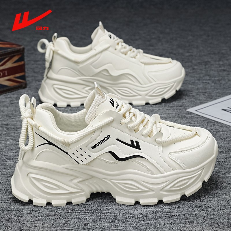 回力男鞋春季新款男士厚底休闲运动鞋增高45大码跑步防滑小白潮鞋,流行男鞋,老爹鞋,淘宝优惠券,粉丝福利购,淘宝优惠卷