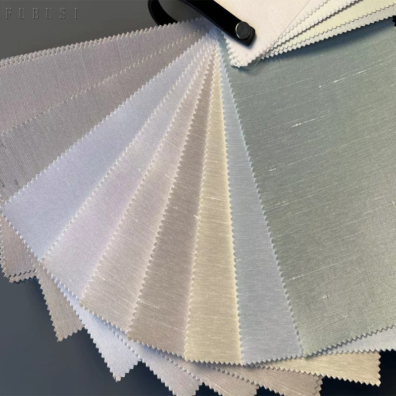 全屋无缝双宫竹节仿真丝墙布壁布