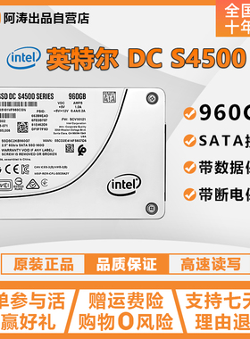 Intel/英特尔 S4500 960G企业固态硬盘 服务器数据中心 HP 零售版