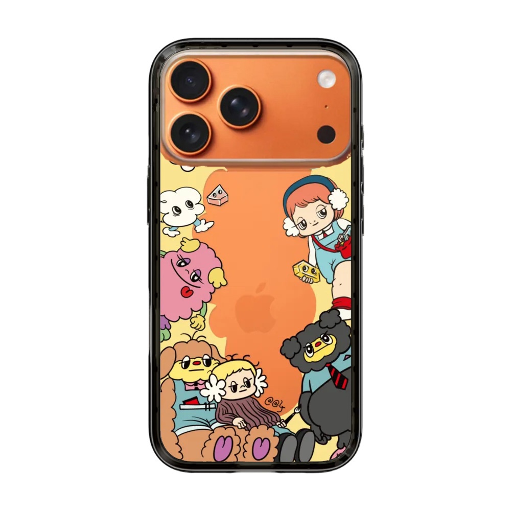 【韩国代购】纤巧版女孩朋友环绕适用苹果17/16/15promax手机壳iphone14plus防摔保护套13/12磁吸Magsafe轻薄