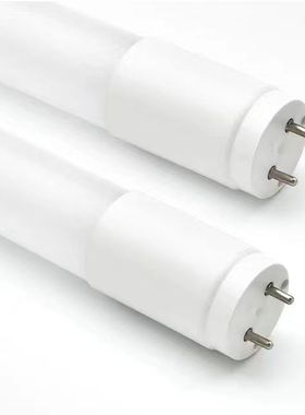 led日光灯T8全塑灯管DC12v24vAC36v48v63V220v单端双端进电可选