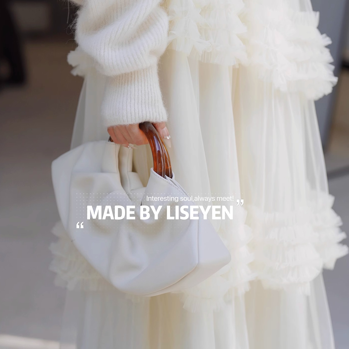 LISEYEN 设计师原创 蛋糕蕾丝裙 高品质