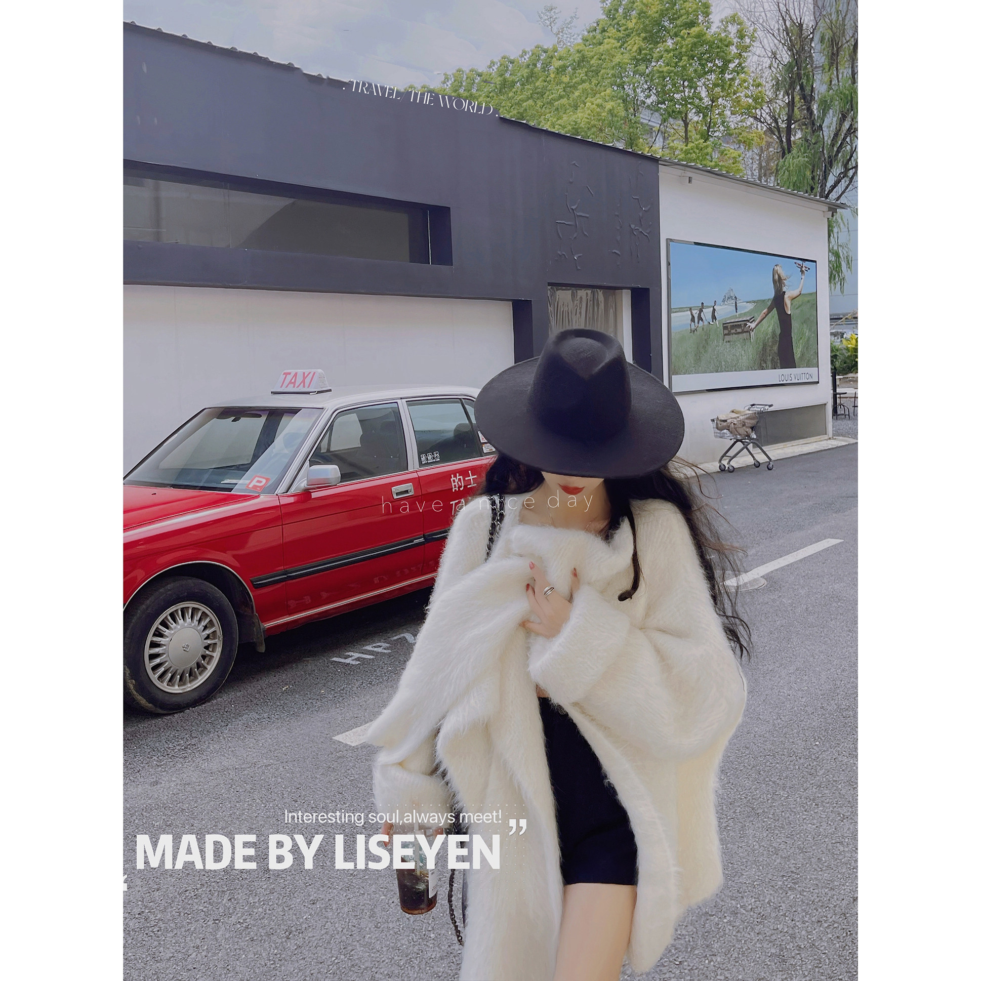 LISEYEN羊驼绒超厚实高克重外套长袖 ZUI后2件