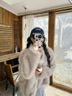 环保毛女大衣高级感外套 本期bi入 LISEYEN设计师原创 质感炒绝