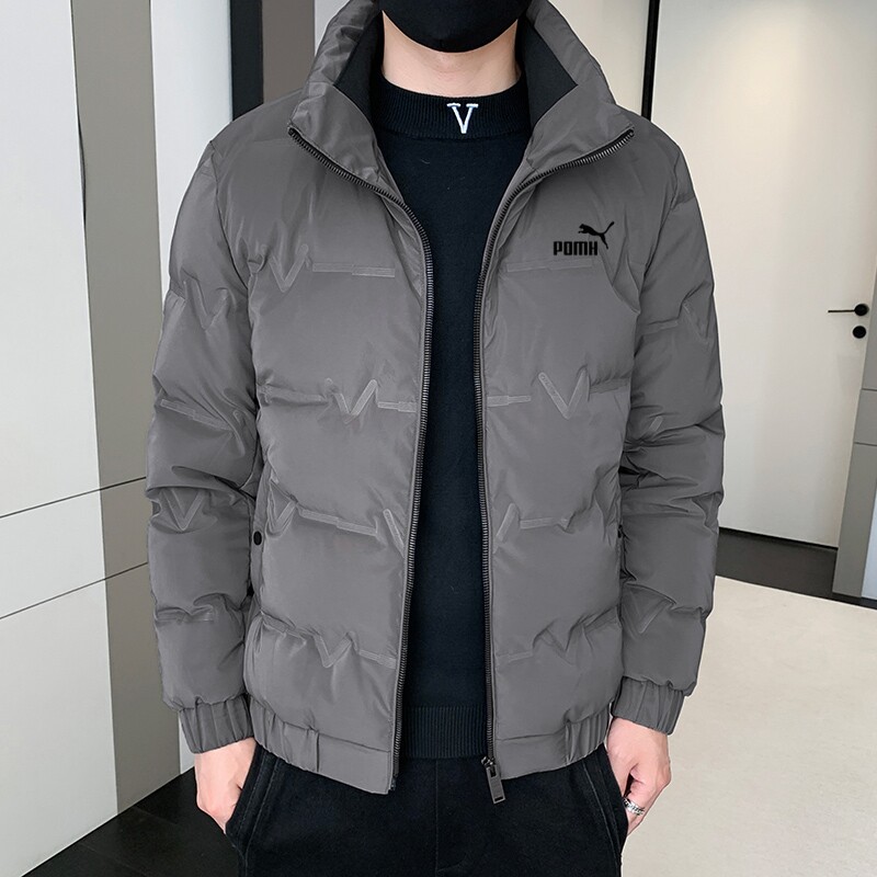 官方正品羽绒服男士冬季90白鸭绒轻薄保暖加厚短款帅气立领外套潮