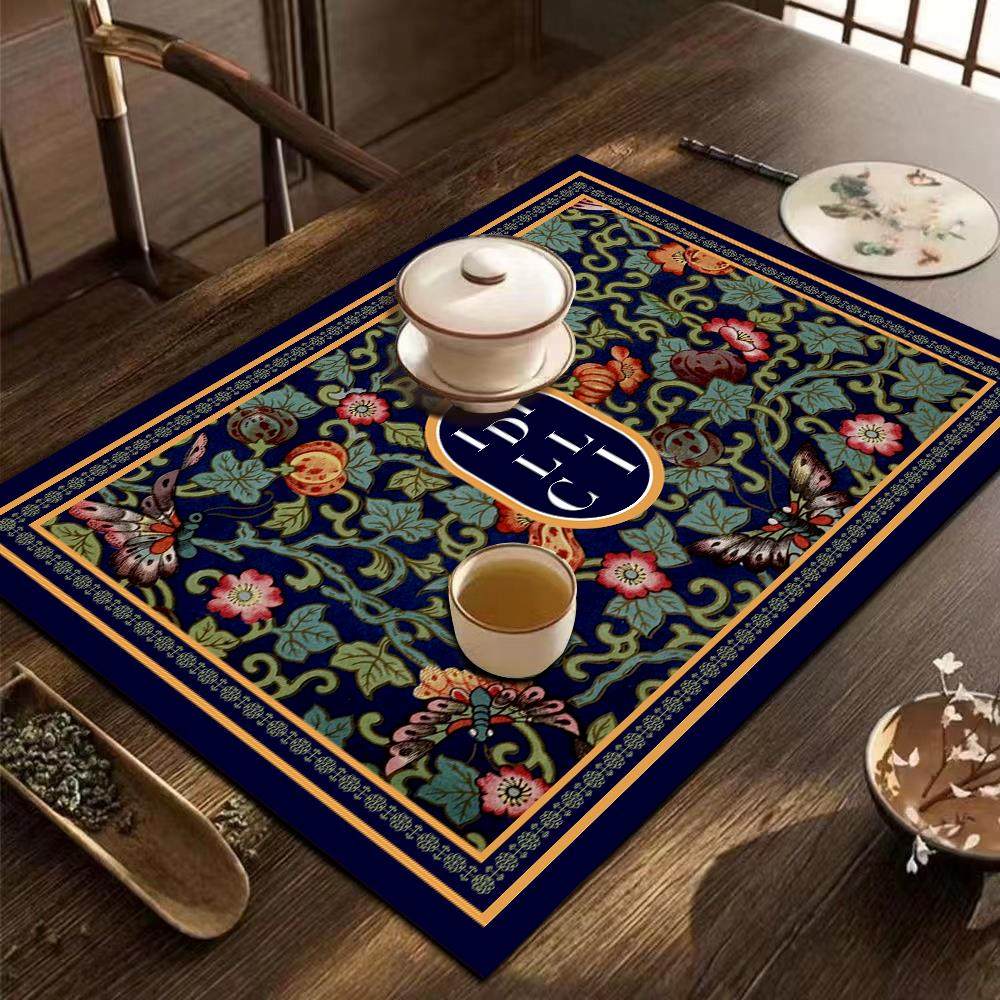 厨房皮革沥水垫复古台面吸水速干茶垫咖啡机垫碗碟隔热餐垫桌面垫,居家布艺,餐垫,淘宝优惠券,粉丝福利购,淘宝优惠卷