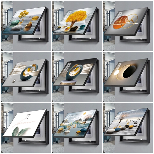 Мощный счетчик коробка декоративная живопись освободить современную минималистскую распределительную коробку