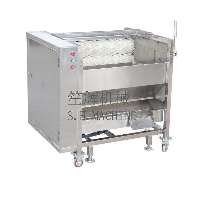 供应商业 毛棍式连续自动洗菜机清洗机洗果机 OEM