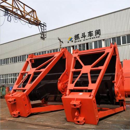 3立方加工单绳抓斗淤泥水下非标厂家机械工程配件不锈钢