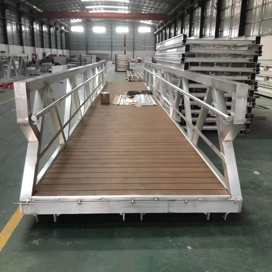 铝合金焊接加工厂家 铝合金浮桥码头结构件生产定制 铝焊接加工