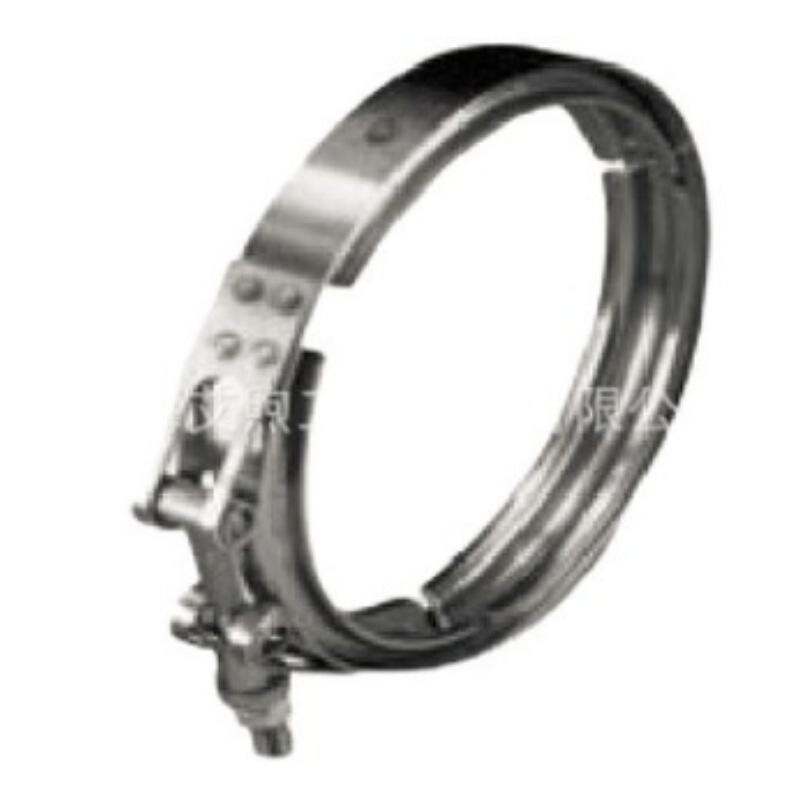 304不锈钢排气管卡箍法兰/快装V型卡箍/V-Band Clamp1.5寸-6.0寸图片