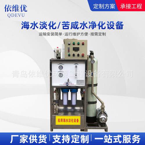 小型c船用海水淡化苦咸水净化设备厂家 海岛造水机脱盐净化设备