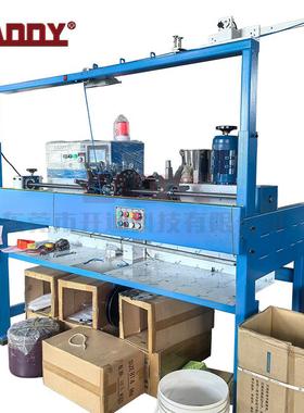 CADDY全自动鞋带打头机 包头机 自动送料裁断计数一体 恒温控制