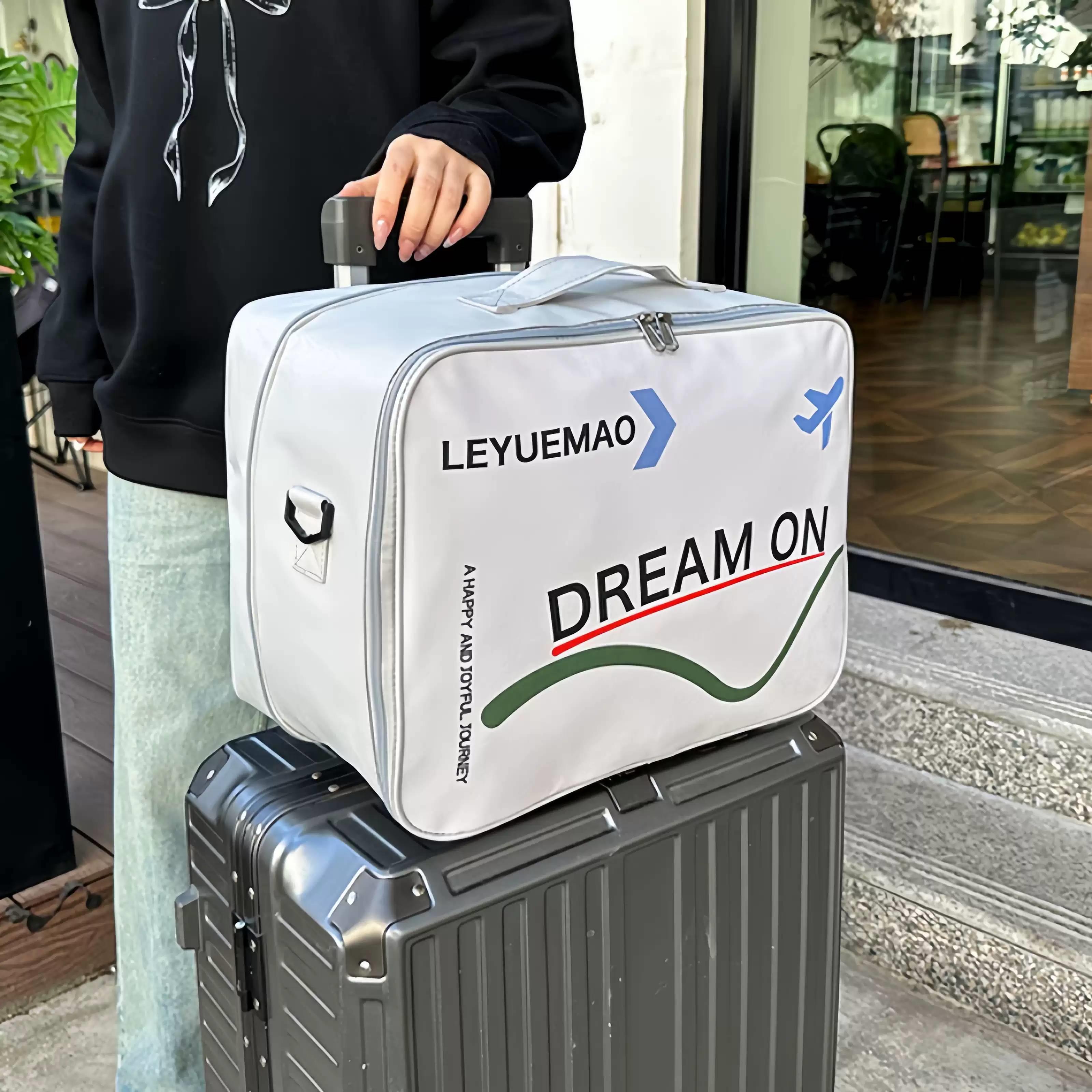 旅行包大容量女手提旅行袋出差背包待产收纳包运动健身包行李袋