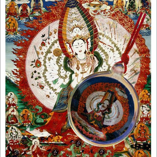 西藏敏珠林大白伞盖男女同款吊坠拉萨直发3个起包邮