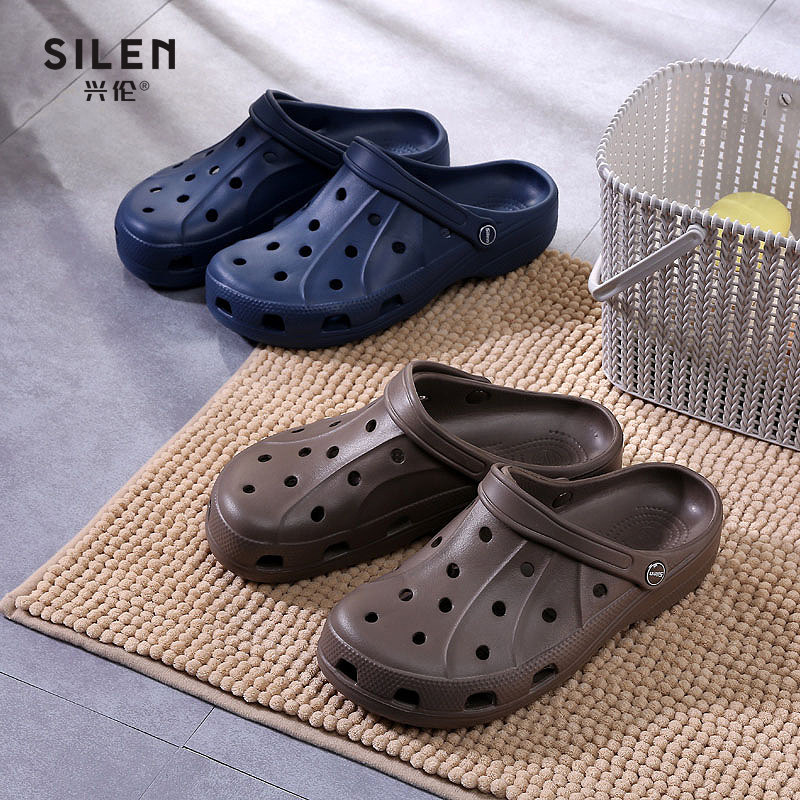 silen Xing Lun man slipper summer outdoor Crocs outdoors Trend Korean Edition 2019 Individual Beachin the Home Fabric , Home slippers/Mules/Cotton mop/Home shoes  category - from Buy2taobao.com to provide professional Taobao agent buy service