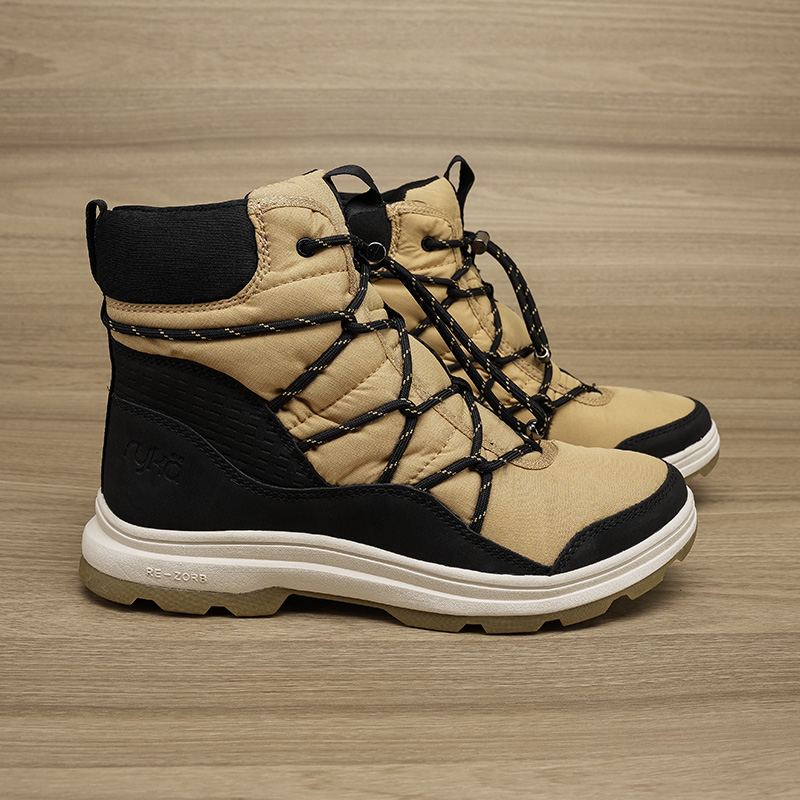 冬季加绒女款雪地靴防滑耐磨