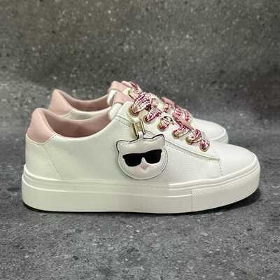 K.L法国高端女真皮防滑板鞋