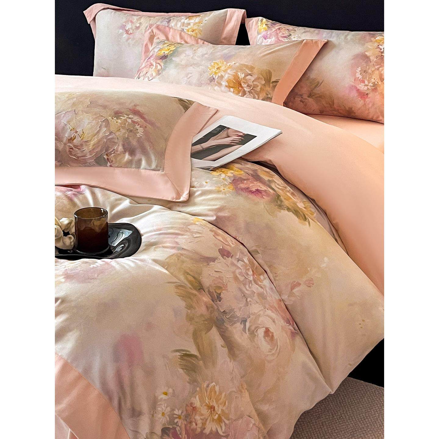 A类高端母婴纯棉磨毛加厚四件套全棉印花被套床单床笠款床上用品4,床上用品,学生床品套件,淘宝优惠券,粉丝福利购,淘宝优惠卷