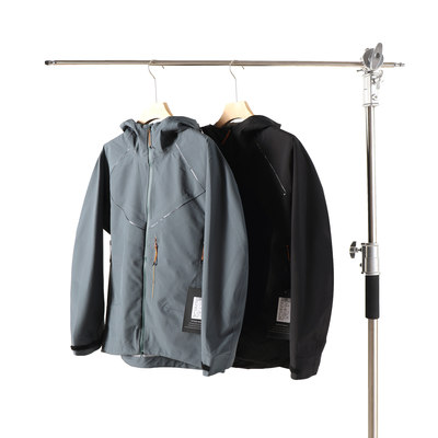 高端户外连帽硬壳冲锋衣夹克