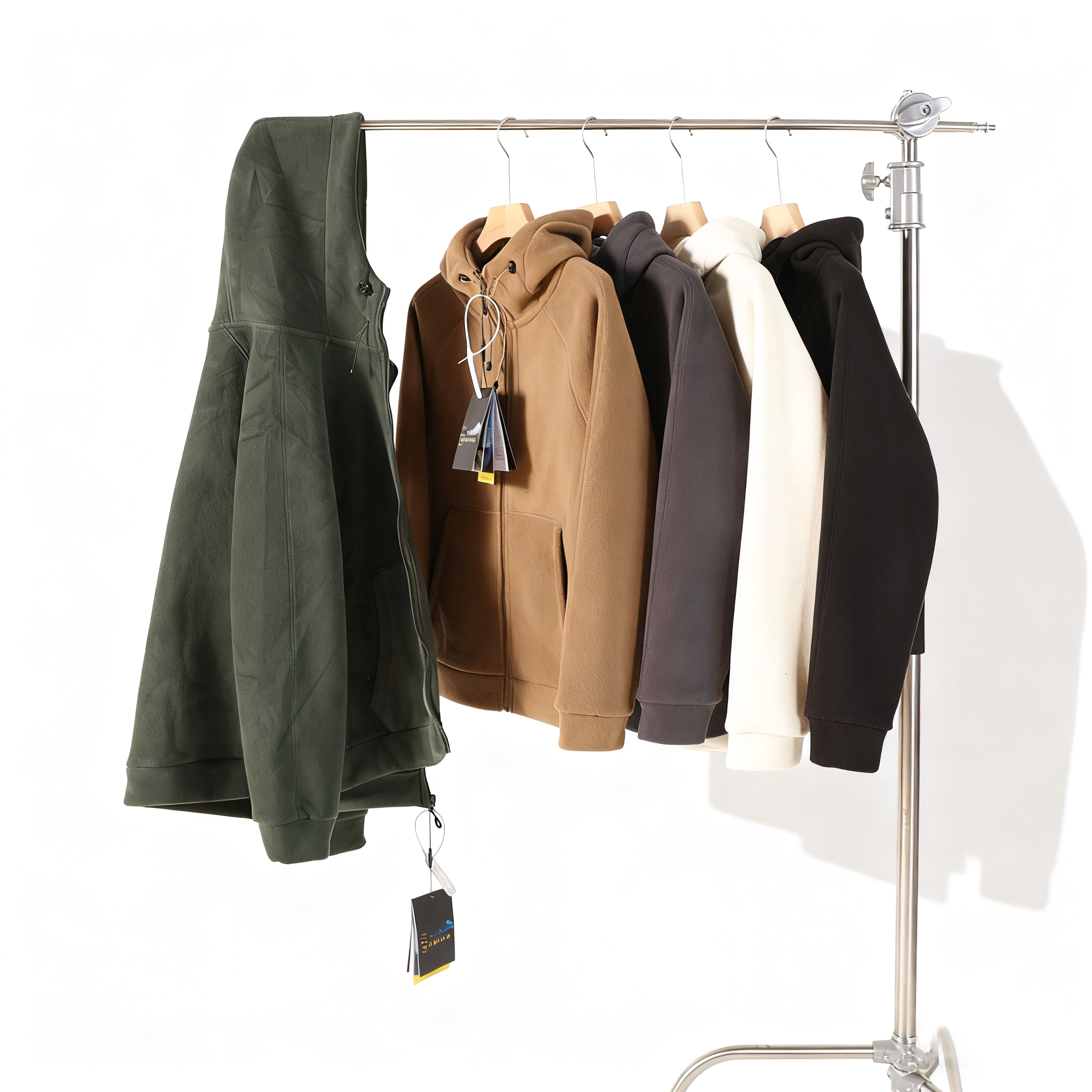 布徕巴伦620克双面摇粒绒夹克