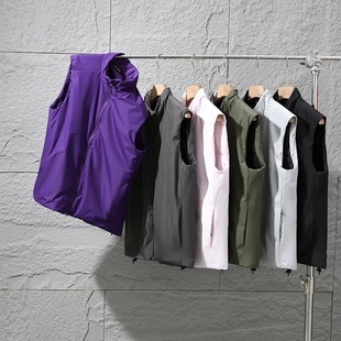 万人迷 PROOF拒水科技棉秋冬高端情侣防风保暖百搭背心马甲 THREE