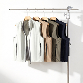 新款 茑系平替 户外登山徒步防泼水马甲男士 休闲立领透气背心马夹