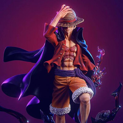 海贼王尼卡路飞索隆山治艾斯zero摆件公仔动漫周边手办模型礼物
