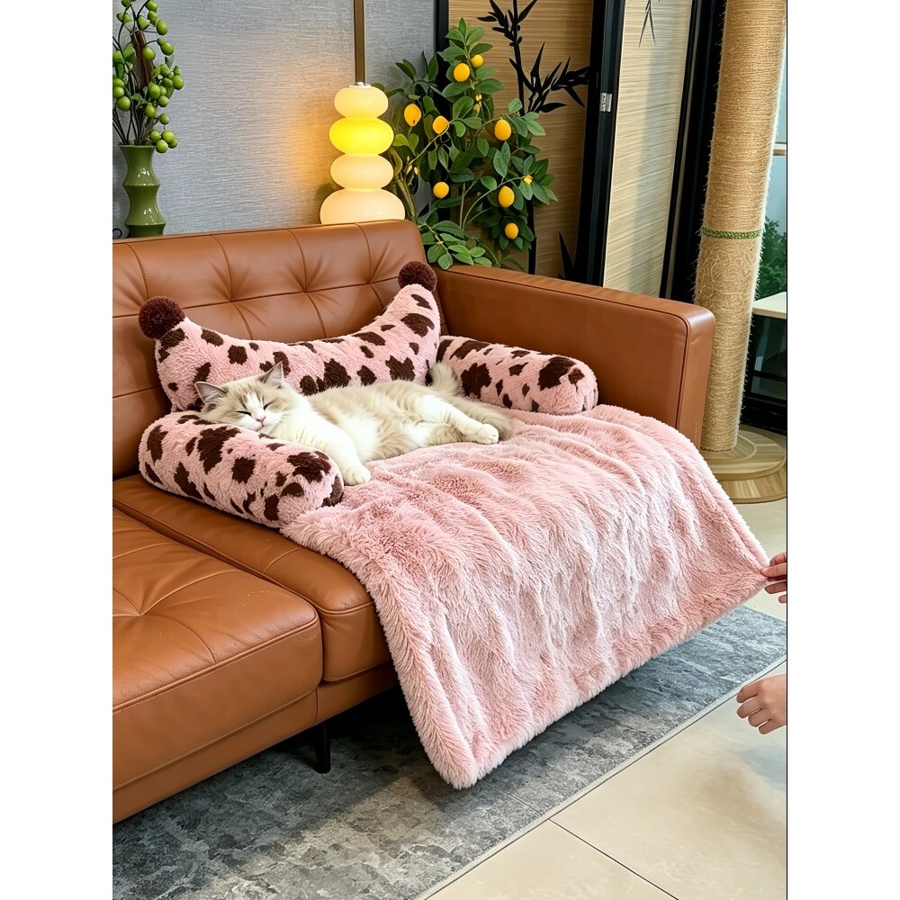 宠物垫子可折叠公主风猫窝狗窝睡觉垫子四季垫水洗中小型犬沙发垫