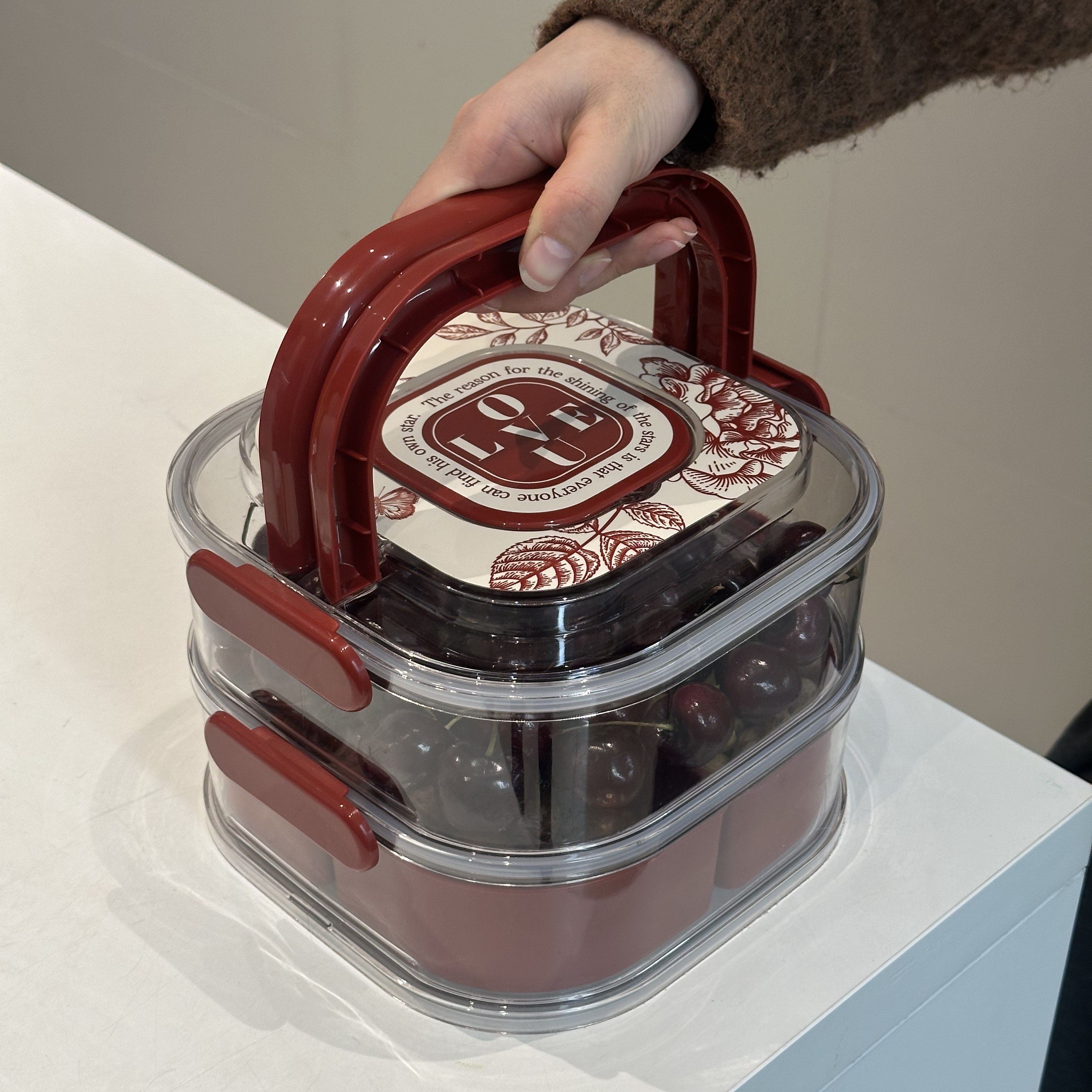 果盘客厅茶几家用零食摆放盘密封防潮糖果盒大容量干果收纳盒,餐饮具,果盆/果盘/果篮,淘宝优惠券,粉丝福利购,淘宝优惠卷