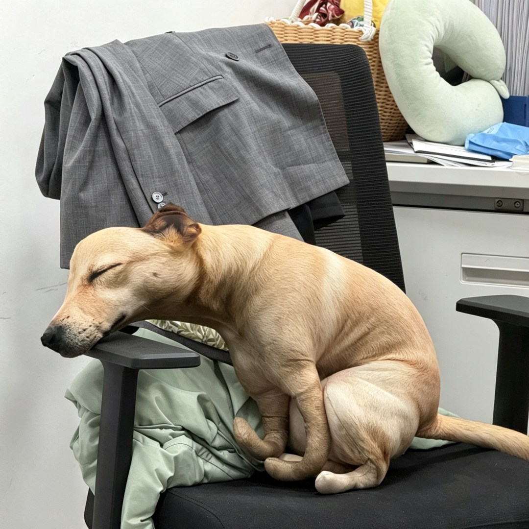 【办公室好物】狗子拉屎抱枕仿真造型超逼真上班族靠枕摆件午睡枕