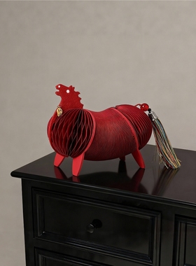 马年桌面摆件新年客厅装饰品入户玄关家居2026新款高级感小众创意