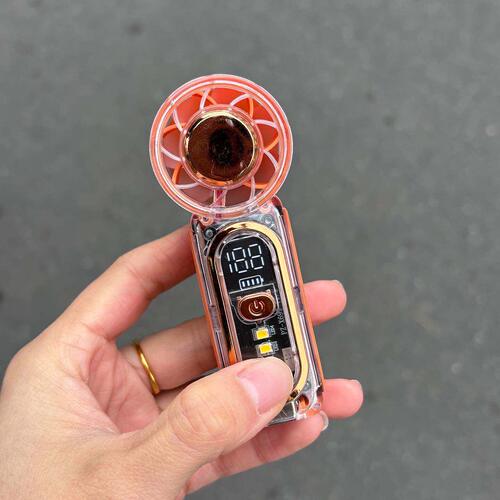 迷你小风扇超小冰敷随身携带超长续航静音高速大风户外学生宿舍