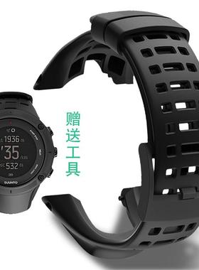 适用原装松拓拓野Suuntoambit312R2S3PEAK系列硅胶户外运动手表带