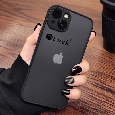 苹果17肤感磨砂防摔手机壳